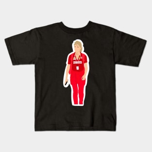 Britta Roeske, press relations manager of Sebastian Vettel for Ferrari Kids T-Shirt